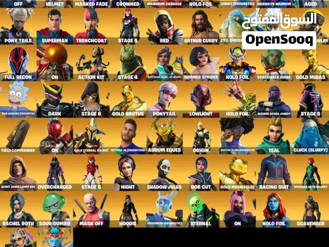 حساب fortnite مع طور زومبي للبيع