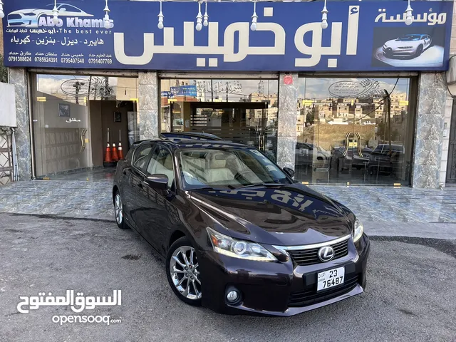 لكزس سي تي فل كامل مع فتحة وجلد كلين تايتل