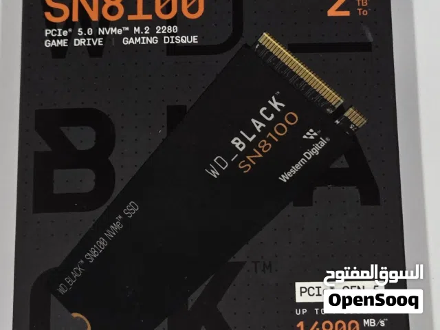 WD_Black SN8100 2TB NVMe SSD - PCIe 5.0x4, M.2