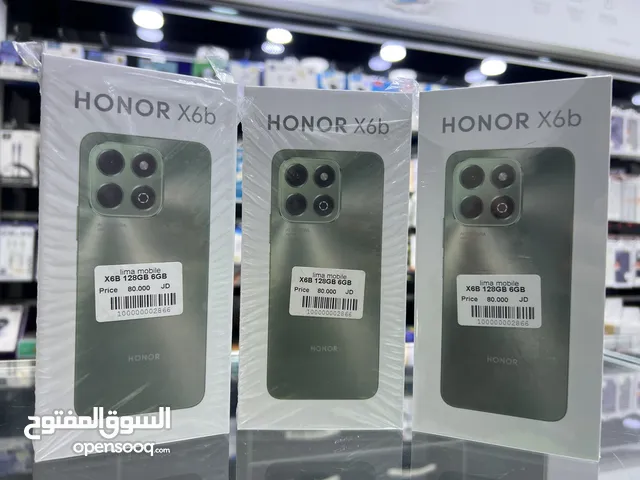 Honor X6b (128 GB / 6 GB RAM ) هونر الجديد كليا اكس 6 اي كفالة الوكيل الرسمي سنة هدية لزقة حماية