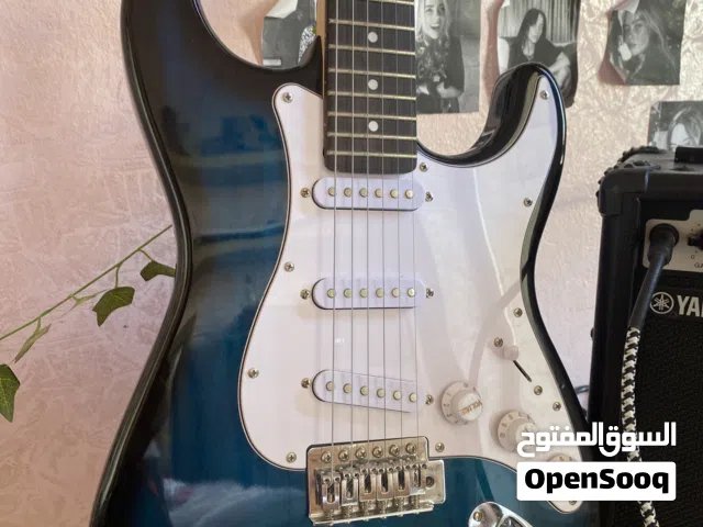 Blue Electric guitar