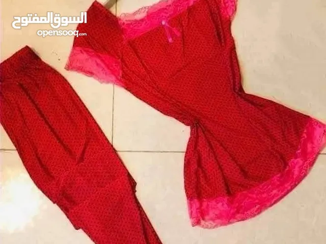 بجامه صبايا فل ليجرا فري سايز دانتيل فقط 3 دنانير ونص