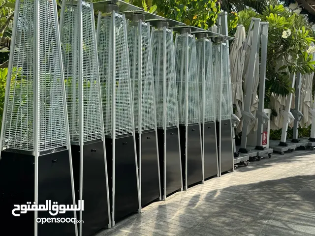 Pyramid Patio Heater with Wheels , Stainless steel and Black color available rent