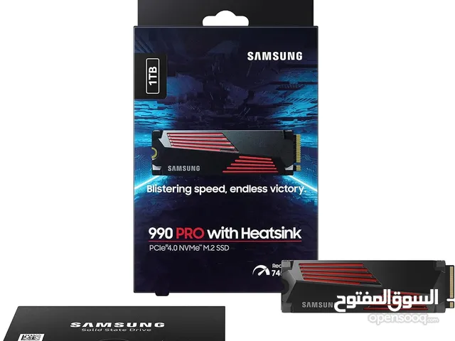 Samsung 990 Pro 1TB with Heatsink