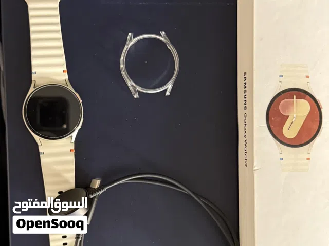Samsung Galaxy Watch 7 - 40mm - Cream - ساعة سامسونج جالاكسي Galaxy Watch7 - لون ابيض كريمي للبيع