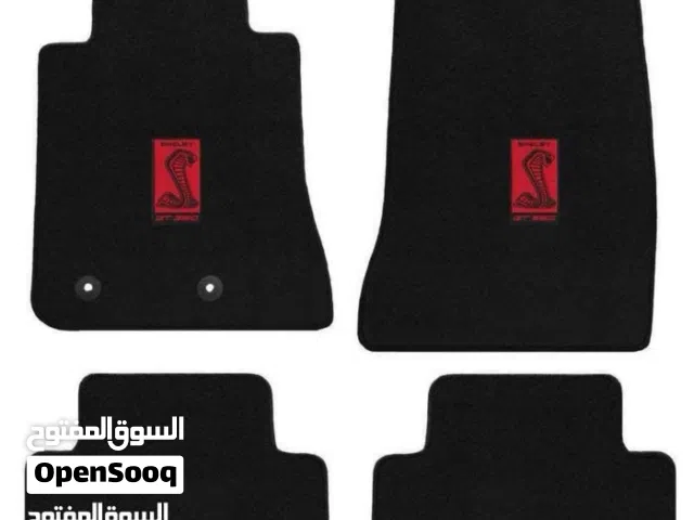دواسات موستينج شيلبي gt 350 اصلية موديل 2015-2021 black floor mats carpet shelby gt 350