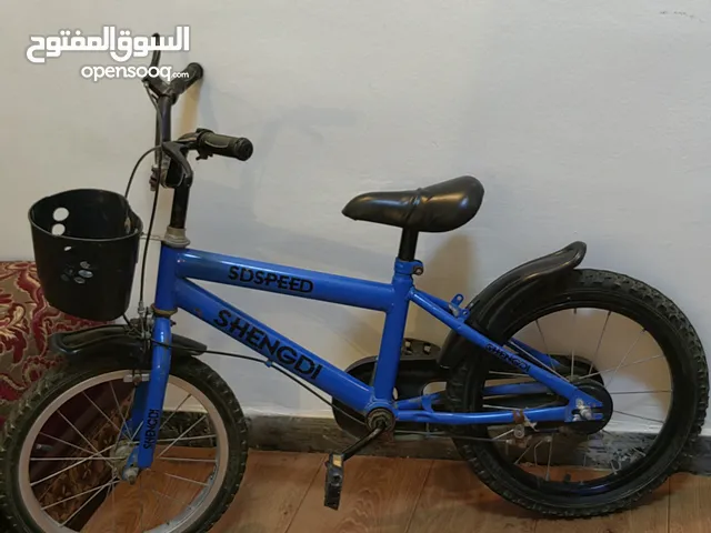 بسكليت زرقا مستعملة