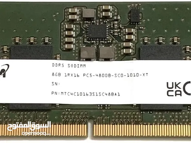 للبيع رامتين لابتوب 16 (2*8) DDR5