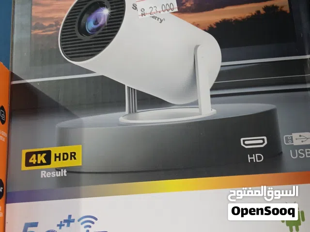 بروجكتر ذكي 4k جهاز عرض سينما HT5  smart berry smart projector portable 4K عالي الدقة
