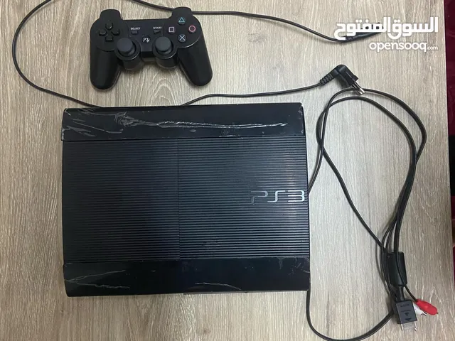 بلاي ستيشن 3 سوبر سلم وكالة استعمال خفيف بسعر حرق عليه ثلاثين لعبة