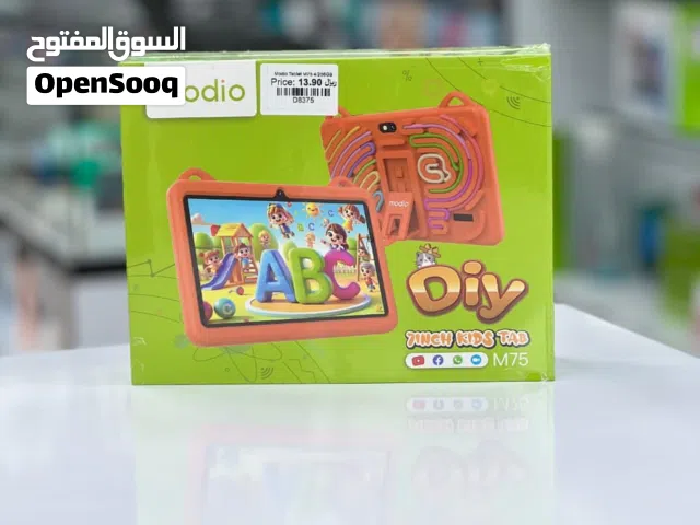 Brand New Modio Kids Tab M75 in Oman  Dual Camera