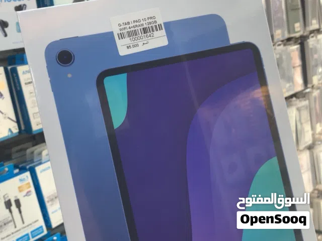 G tab 10 pro 6+4ram 128g جديد