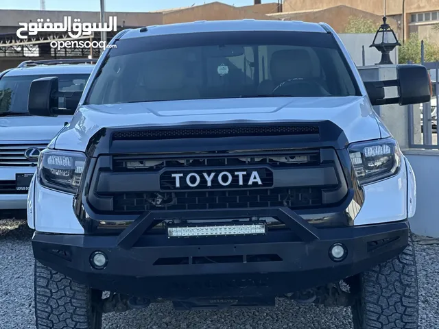 تويوتا تندرا TUNDRA  V8 57 4×4 صحراوي مارشة لوطا ماشية  130ميل نظافة اللهم بارك