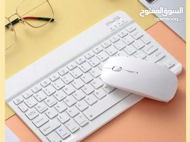 كيبورد شحن معا ماوس لاسلكي شكل انيق وقوي