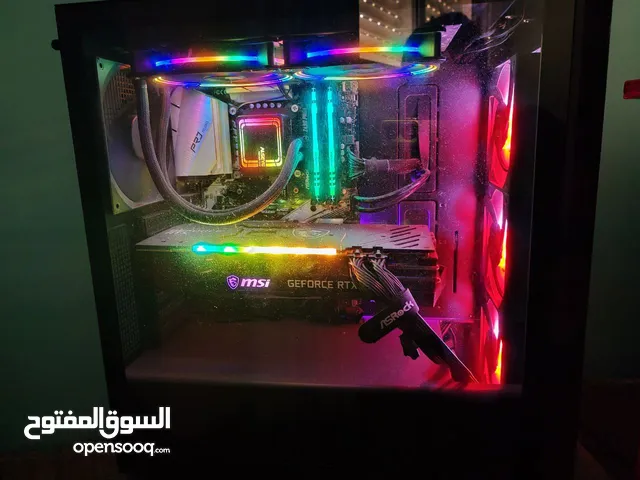 للبيع كمبيوتر مكتبي احترافي جاهز للألعاب والتصميم السعر شامل الشاشة والملحقات!