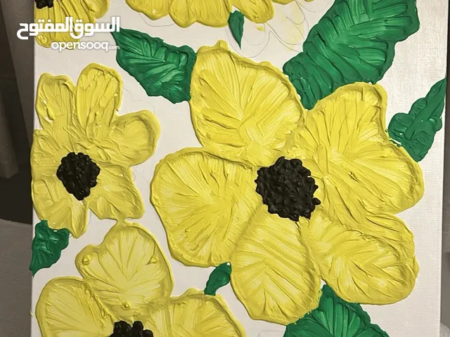 لوحة رسم يدوي اكريلك