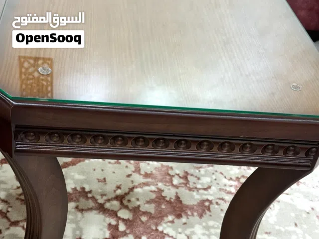 3 طاولات وسط خشب ثقيل
