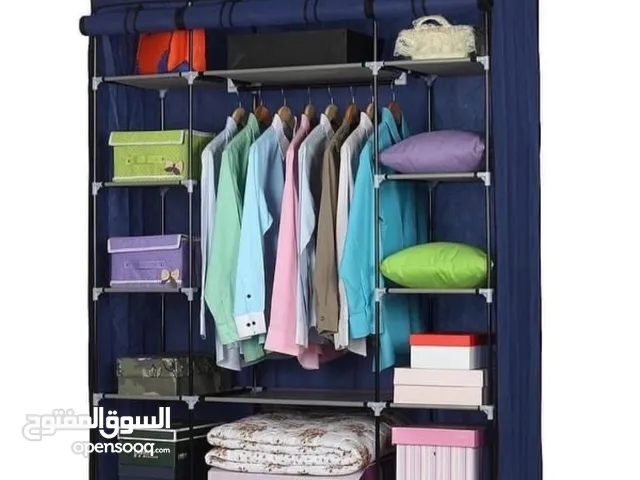 خزانه ملابس قماش بحوده ممتازة سهل التركيب والاستخدام-دولاب ملابس قماش