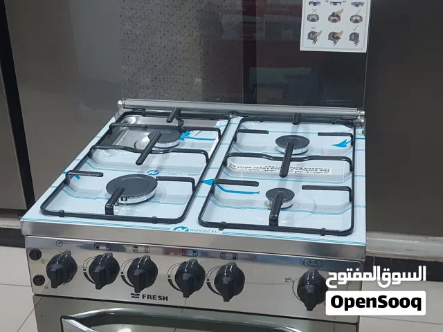 فرن سعررحرررق فرن فريش4 عيون 60x60 فل سيفتي ستانلس شعله لمبه داخل الفرن ساعة توقيت وعزل حراري ممتاز