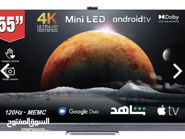 TCL 55 Inch Smart Mini LED Andriod Magic Camera TV