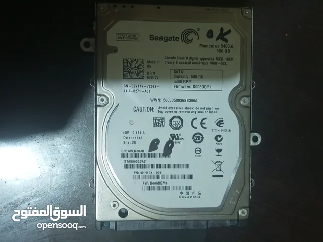 ( هاردسك Seagate مستعمل بحاله الوكاله استعمال ثلاث اسابيع التواصل واتس )
