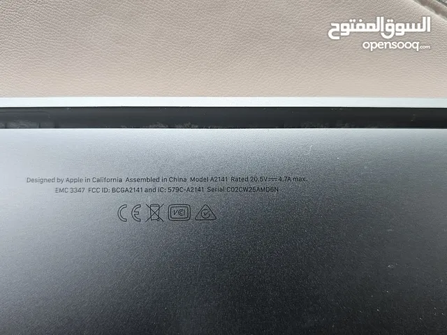 MacBook pro 2019 i9
