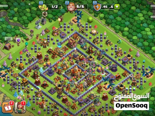 قرية كلاش اوف كلانس تاون 16ماكس عرطة