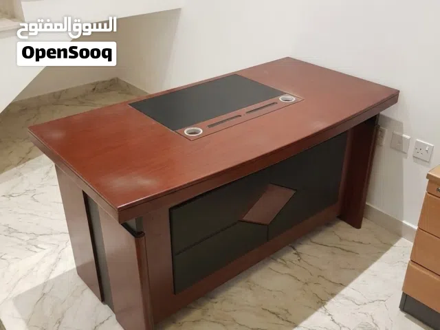 Functional Brown Wood Study/Computer Desk