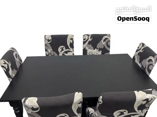 طقم كنابيات (عدد 2 ) وطاولة طعام مستعمل نظيف جداً