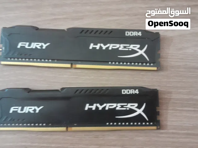 حبتين رام ddr4 8+8 هايبر اكس hyper x