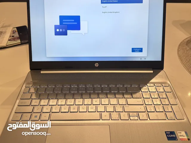 HP Core i7 11th generation 15.6”  Notebook