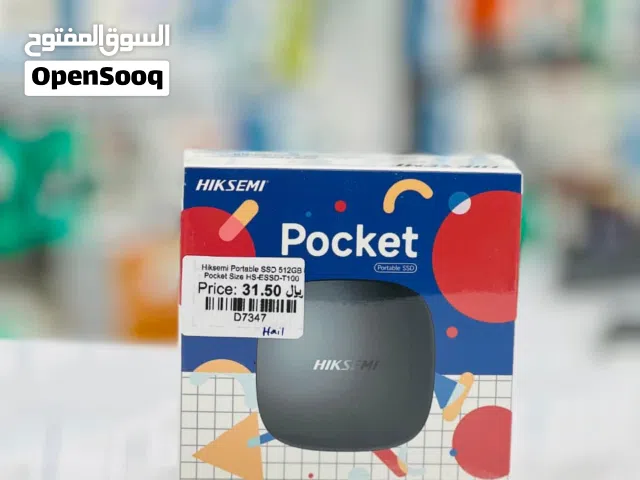 Hiksemi Portable SSD 512Gb Pocket Size