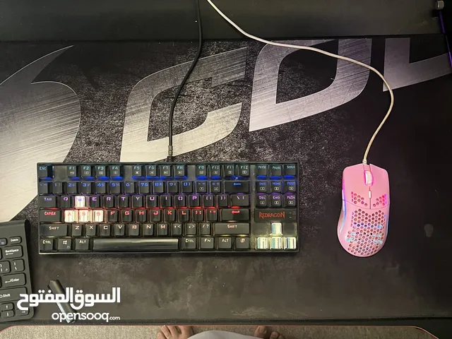 ماوس قلوريس مودل او و كيبورد ريددراقون