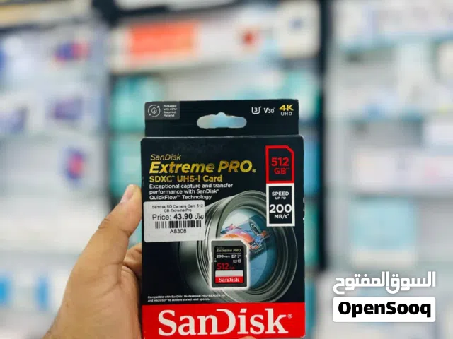 SanDisk 512GB Extreme Pro SD Card in Muscat / Brand New
