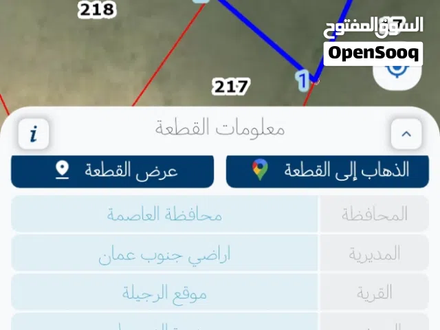 4 دونم للبيع في الرجيلة العامرية
