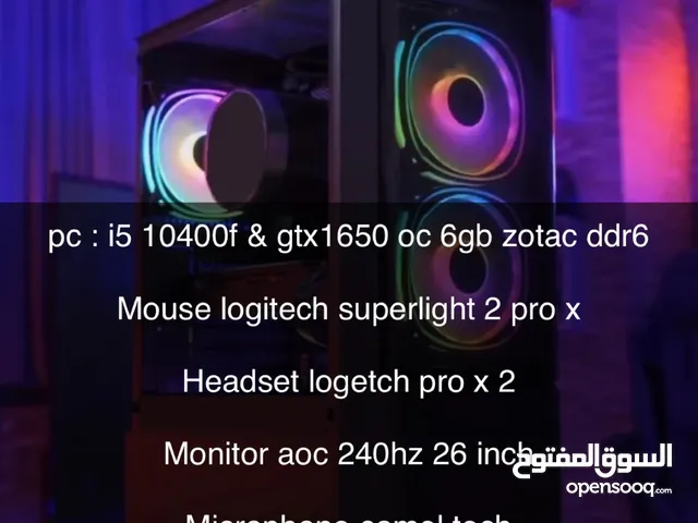 Gaming setup for sale. . . د. .