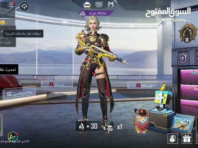 Pubg Accounts and Characters for Sale in Ajman