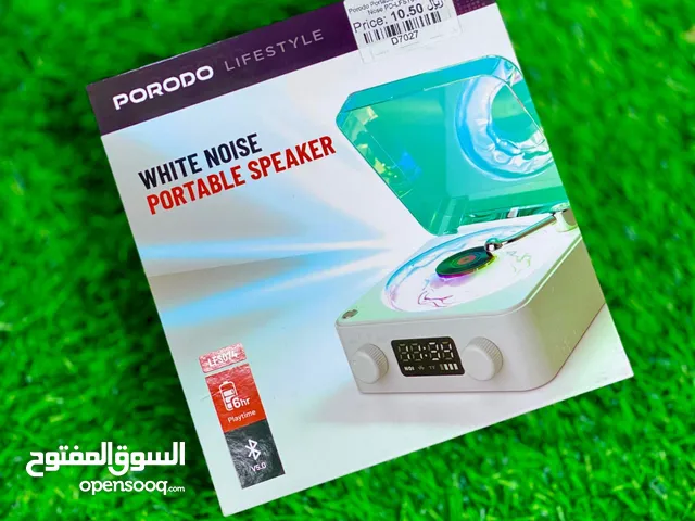 PORODO LIFESTYLE PORTABLE SPEAKER WHITE NOISE