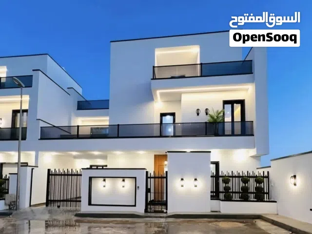5 فلل تلات طوابق تم بيع 3 فلل متبقي 2 في طريق المشتل بسعر فيلا في الحمودات