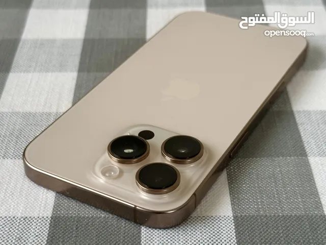 iPhone 16 pro desert titanium 128GB used like new
