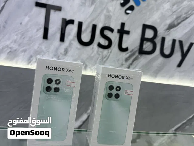 HONOR X6C 6ram /256 GB new هونر اكس 6 سي 6رام /256 جيل جديد مسكر فلكرتونه كفاله الوكيل 12 شهر
