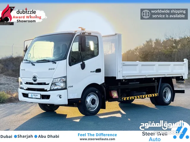 2021 Hino 300 714 Tipper 4.0L RWD Diesel / Smooth Performance / GCC / Book Now!