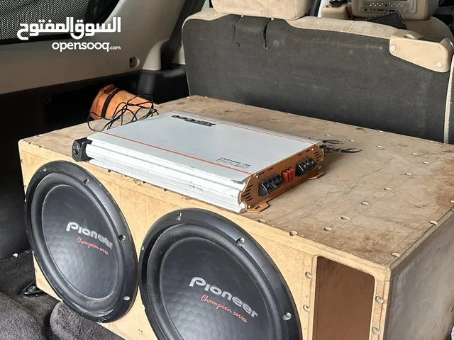 للبيع طبلتين 1600 واط بايونير دبل كوي و جي ام Ads 3000 واط 1000 ارامس