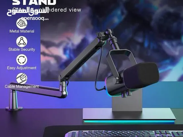 مايك fifine am8 مع القاعده و المكسر استعمال يوم