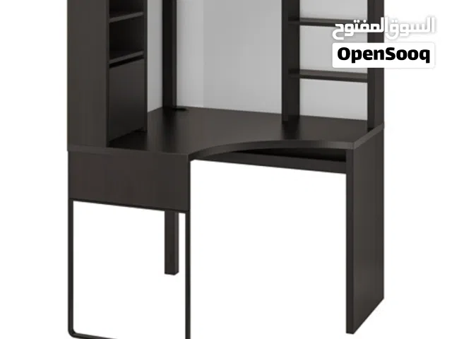 IKEA MICKE Corner Workstation / Desk (Black-Brown) – Fully Disassembled & Ready!
