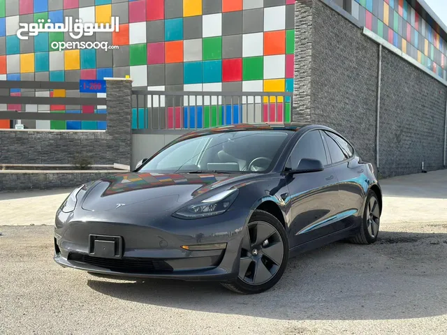 تيسلا 3 ///2023/// اتوسكور +b شبه زيرووو بسعرررررر مغرررررري جدا مودل 3 تقطع 430كيلو model 3