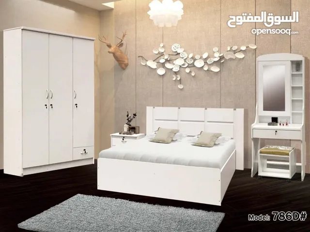 BEDROOM SET THAILAND 6 PCS WITH MATTRESS/غرف نوم مع دوشج ۶ قطع تائلينڈ