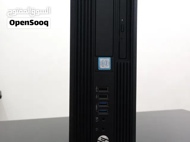 كمبيوتر مكتبي كامل للبيع HP Z240 جاهز للاستخدام