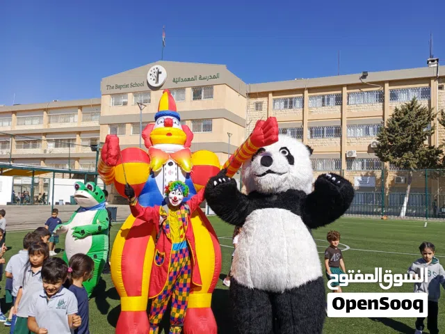 تنظيم حفلات للاطفال مع اجمل الشخصيات الكرتونيه