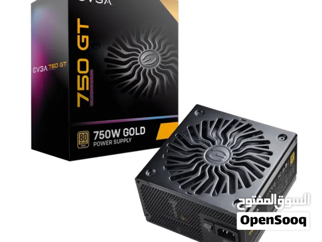 EVGA SuperNOVA 750 GT, 80 Plus Gold 750W, Fully Modular بحالة ممتازة